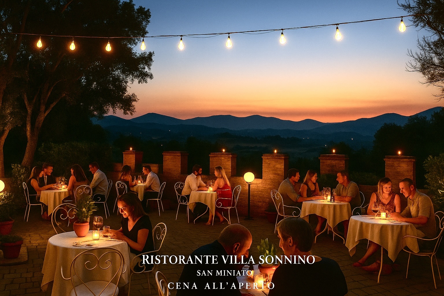 ristorante all aperto 2025