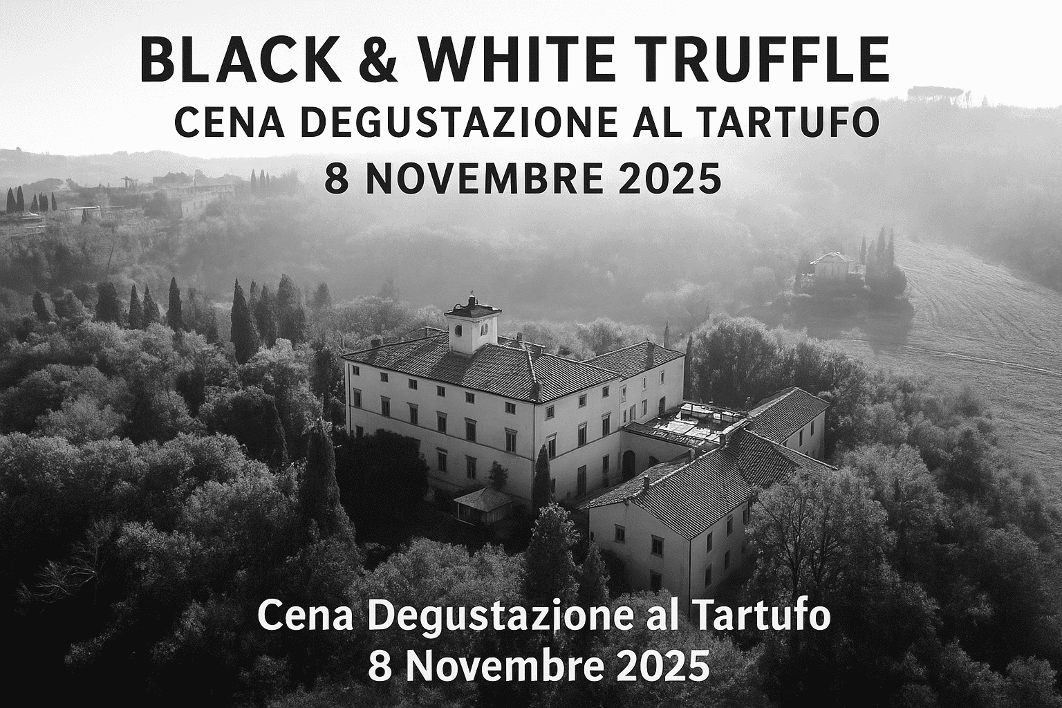 Cena degustazione tartufo
